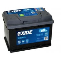 Akumulator Exide 12V 60Ah 540A EB602